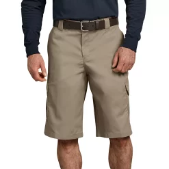Men's Dickies FLEX Relaxed-Fit 13-inch Cargo Shorts -Outdoor Clothing Sales 1605610 Desert Sand