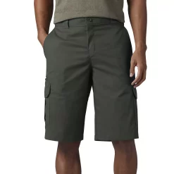 Men's Dickies FLEX Relaxed-Fit 13-inch Cargo Shorts -Outdoor Clothing Sales 1605610 Olive Green