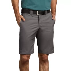 Men's Dickies Slim-Fit Flat-Front Work Shorts -Outdoor Clothing Sales 1747269 Gravel Gray