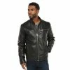 Men's Vintage Leather Lambskin Leather Racer Jacket -Outdoor Clothing Sales 2603495