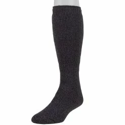 Men's Heat Holders Original Twist Over-The-Calf Socks -Outdoor Clothing Sales 2667298 Black Charcoal
