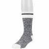 Men's Heat Holders Thermal Block Twist Crew Socks -Outdoor Clothing Sales 2667507 Black