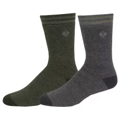 Men's Columbia Thermal Crew Socks -Outdoor Clothing Sales 2678612 Green