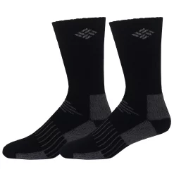 Men's Columbia 2-pack Wool-Blend Socks -Outdoor Clothing Sales 2699269 Black