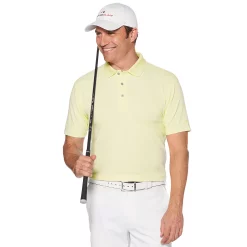 Men's Grand Slam Off Course Slim-Fit Textured Golf Polo -Outdoor Clothing Sales 3203708 Popcorn
