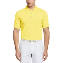 Men's Grand Slam Off Course Slim-Fit Textured Golf Polo -Outdoor Clothing Sales 3203708 Snap Dragon