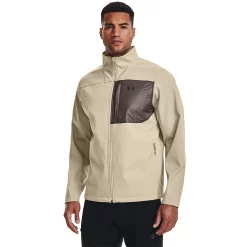 Men's Under Armour ColdGear® Infrared Shield Softshell Jacket -Outdoor Clothing Sales 3231164 City Khaki