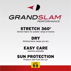 Men's Grand Slam On Course Regular-Fit MotionFlow 360 Active Waistband Stretch Golf Pants -Outdoor Clothing Sales 3328790 ALT99