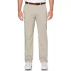 Men's Grand Slam On Course Regular-Fit MotionFlow 360 Active Waistband Stretch Golf Pants -Outdoor Clothing Sales 3328790 Khaki Heather