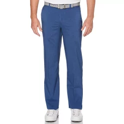 Men's Grand Slam On Course Regular-Fit MotionFlow 360 Active Waistband Stretch Golf Pants -Outdoor Clothing Sales 3328790 Navy Heather