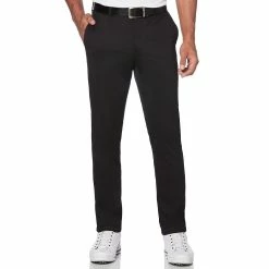 Men's Grand Slam On-Course Slim-Fit Active Waistband Stretch Golf Pants -Outdoor Clothing Sales 3328793 Caviar