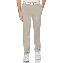 Men's Grand Slam On-Course Slim-Fit Active Waistband Stretch Golf Pants -Outdoor Clothing Sales 3328793 Khaki Heather