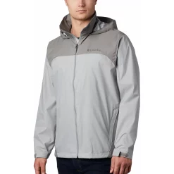 Men's Columbia Glennaker Packable Rain Jacket -Outdoor Clothing Sales 3395672 Columbia Gray Boulder