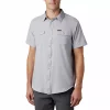 Big & Tall Columbia Utilizer Button-Down Shirt -Outdoor Clothing Sales 3400449 Columbia Grey