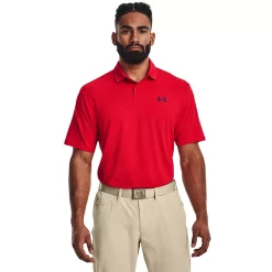 Men's Under Armour Performance 2.0 Golf Polo -Outdoor Clothing Sales 3484321 Radio Red