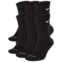Men's Nike 6-pack Everyday Plus Cushion Crew Training Socks