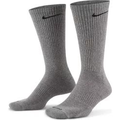Men's Nike 6-pack Everyday Plus Cushion Crew Training Socks -Outdoor Clothing Sales 3570386 Gray