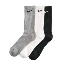Big & Tall Nike Everyday Plus 3-pack Dri-FIT Cushion Crew Training Socks -Outdoor Clothing Sales 3571158 Grey Multi