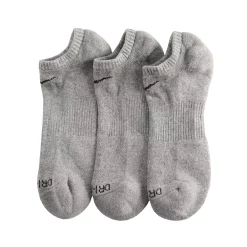 Men's Nike 3-pack Everyday Plus Cushion No-Show Training Socks 17 Men's Nike 3-pack Everyday Plus Cushion No-Show Training Socks -Outdoor Clothing Sales 3571169 Grey