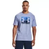 Men's Under Armour Boxed Sportstyle Tee -Outdoor Clothing Sales 3591775 Washed Blue
