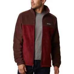 Men's Columbia Steens Mountain™ Full-Zip Fleece Jacket -Outdoor Clothing Sales 3592654 Red Lodge