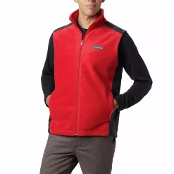 Men's Columbia Steens Mountain™ Vest -Outdoor Clothing Sales 3594014 Mountain Red