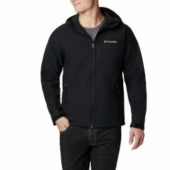 Men's Columbia Ascender Hooded Softshell Jacket -Outdoor Clothing Sales 3595932 Black