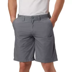 Men's Columbia Washed-Out Shorts -Outdoor Clothing Sales 3605036 Gray Ash