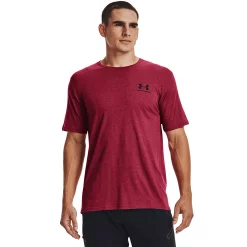Big & Tall Under Armour Sportstyle Tee -Outdoor Clothing Sales 3610108 Black Rose