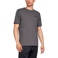Big & Tall Under Armour Sportstyle Tee -Outdoor Clothing Sales 3610108 Charcoal Heather