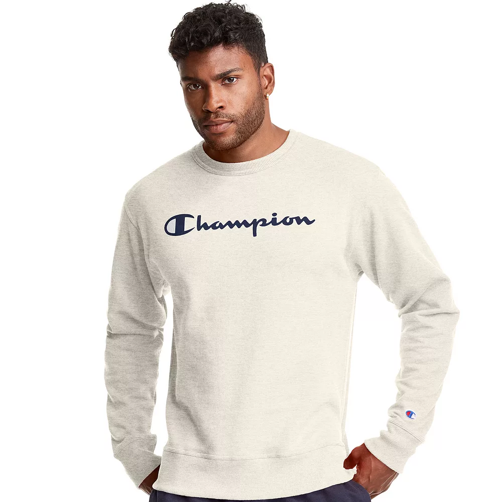 Men's Champion® Powerblend Fleece Sweatshirt 3 Men's Champion® Powerblend Fleece Sweatshirt
