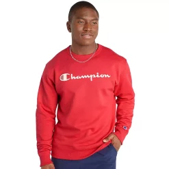 Men's Champion® Powerblend Fleece Sweatshirt 14 Men's Champion® Powerblend Fleece Sweatshirt -Outdoor Clothing Sales 3614978 Red Stone