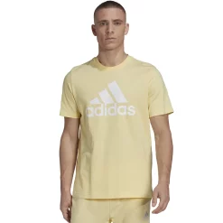 Big & Tall adidas Logo Tee -Outdoor Clothing Sales 3652880 Almost Yellow