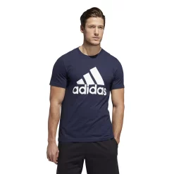 Big & Tall adidas Logo Tee -Outdoor Clothing Sales 3652880 Legend Ink