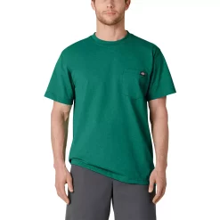 Men's Dickies Heavyweight Short Sleeve Shirt 20 Men's Dickies Heavyweight Short Sleeve Shirt -Outdoor Clothing Sales 3674414 Green Single Dye Heath