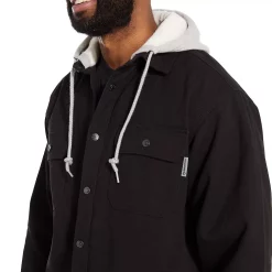 Men's Wolverine Overman Hooded Shirt Jacket -Outdoor Clothing Sales 3693550 ALT2