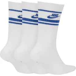 Men's Nike Everyday Essential 3-pack Striped Crew Socks -Outdoor Clothing Sales 3708366 ALT