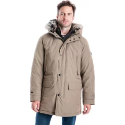 Men's TOWER by London Fog Arctic Jacket -Outdoor Clothing Sales 3714294 Taupe
