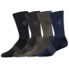 Men's Columbia 4-pack Space-Dye Crew Socks -Outdoor Clothing Sales 3736476 Navy Gray Brown