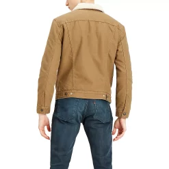 Men's Levi's® Sherpa-Lined Trucker Jacket 16 Men's Levi's® Sherpa-Lined Trucker Jacket -Outdoor Clothing Sales 3753742 ALT