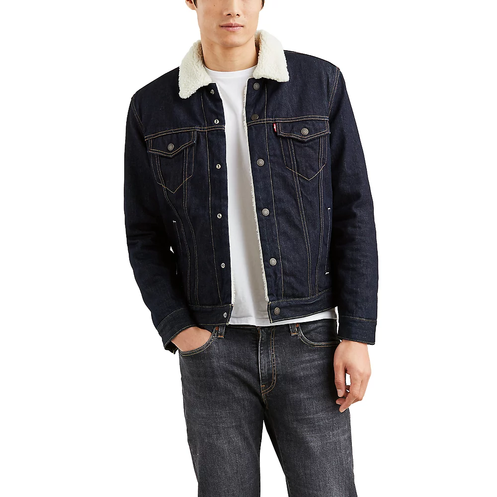 Men's Levi's® Sherpa-Lined Trucker Jacket 3 Men's Levi's® Sherpa-Lined Trucker Jacket