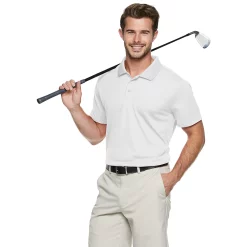 Men's Tek Gear® Classic-Fit Golf Polo 18 Men's Tek Gear® Classic-Fit Golf Polo -Outdoor Clothing Sales 3770046 Modern White