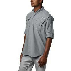 Men's Columbia PFG Bahama II Long Sleeve Woven Shirt -Outdoor Clothing Sales 3841979 ALT2