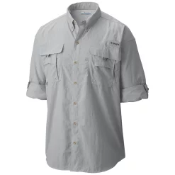 Men's Columbia PFG Bahama II Long Sleeve Woven Shirt -Outdoor Clothing Sales 3841979 ALT5