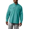Men's Columbia PFG Bahama II Long Sleeve Woven Shirt -Outdoor Clothing Sales 3841979 Gulf Stream