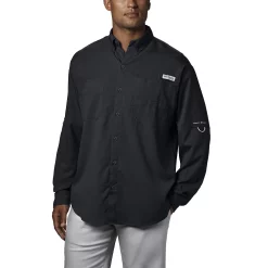 Men's Columbia PFG Tamiami™ II Long Sleeve Shirt 18 Men's Columbia PFG Tamiami™ II Long Sleeve Shirt -Outdoor Clothing Sales 3842791 Black