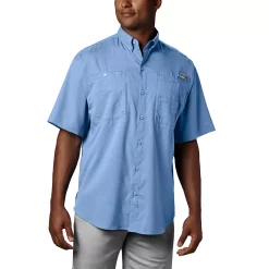 Men's Columbia PFG Tamiami™ II Short Sleeve Shirt -Outdoor Clothing Sales 3842914 Sail