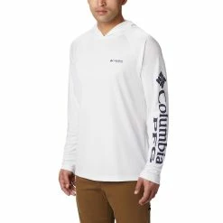 Men's Columbia PFG Terminal Tackle™ Hoodie 11 Men's Columbia PFG Terminal Tackle™ Hoodie -Outdoor Clothing Sales 3843087 White