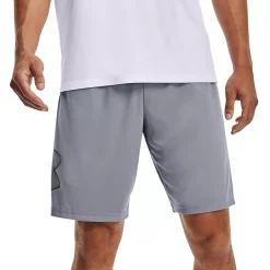 Big & Tall Under Armour Tech Graphic Shorts -Outdoor Clothing Sales 3869040 Steel