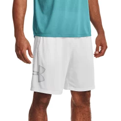 Big & Tall Under Armour Tech Graphic Shorts -Outdoor Clothing Sales 3869040 White